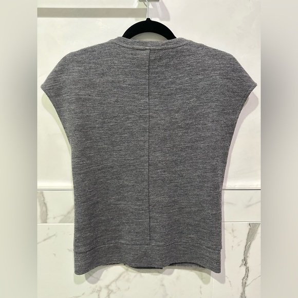 J Brand zip up wool tee - Picture 5 of 6